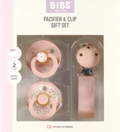 Sutter-BIBS Colour Gavesæt - Sutter/Suttesnor - Str. 2 - Blush