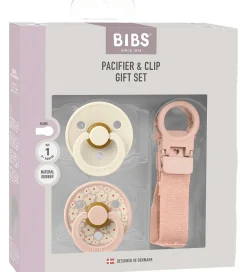 Sutter-BIBS Colour Gavesæt - Sutter/Suttesnor - Str. 1 - Blush