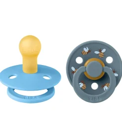 BIBS Sutter*Colour Sutter - Str. 1 - 2-pak - Rund - Breeze Mix