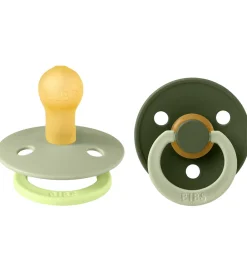 BIBS Sutter*Colour Sutter - Str. 1 - 2-pak - Rund - Sage Hunter Green