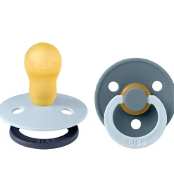 BIBS Sutter*Colour Sutter - Str. 3 - 2-pak - Rund - Baby Blue Petrol