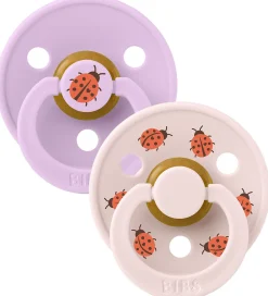 BIBS Sutter*Colour Sutter - Str. 1 - 2-pak - Rund - Violet Sky Mix