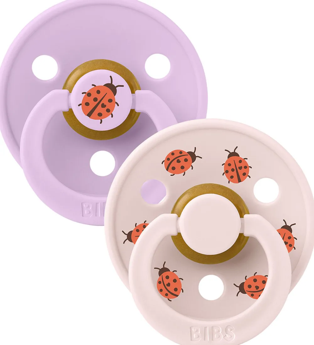 Sutter-BIBS Colour Sutter - Str. 2 - 2-pak - Rund - Violet Sky Mix