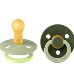 BIBS Sutter*Colour Sutter - Str. 2 - 2-pak - Rund - Sage Hunter Green