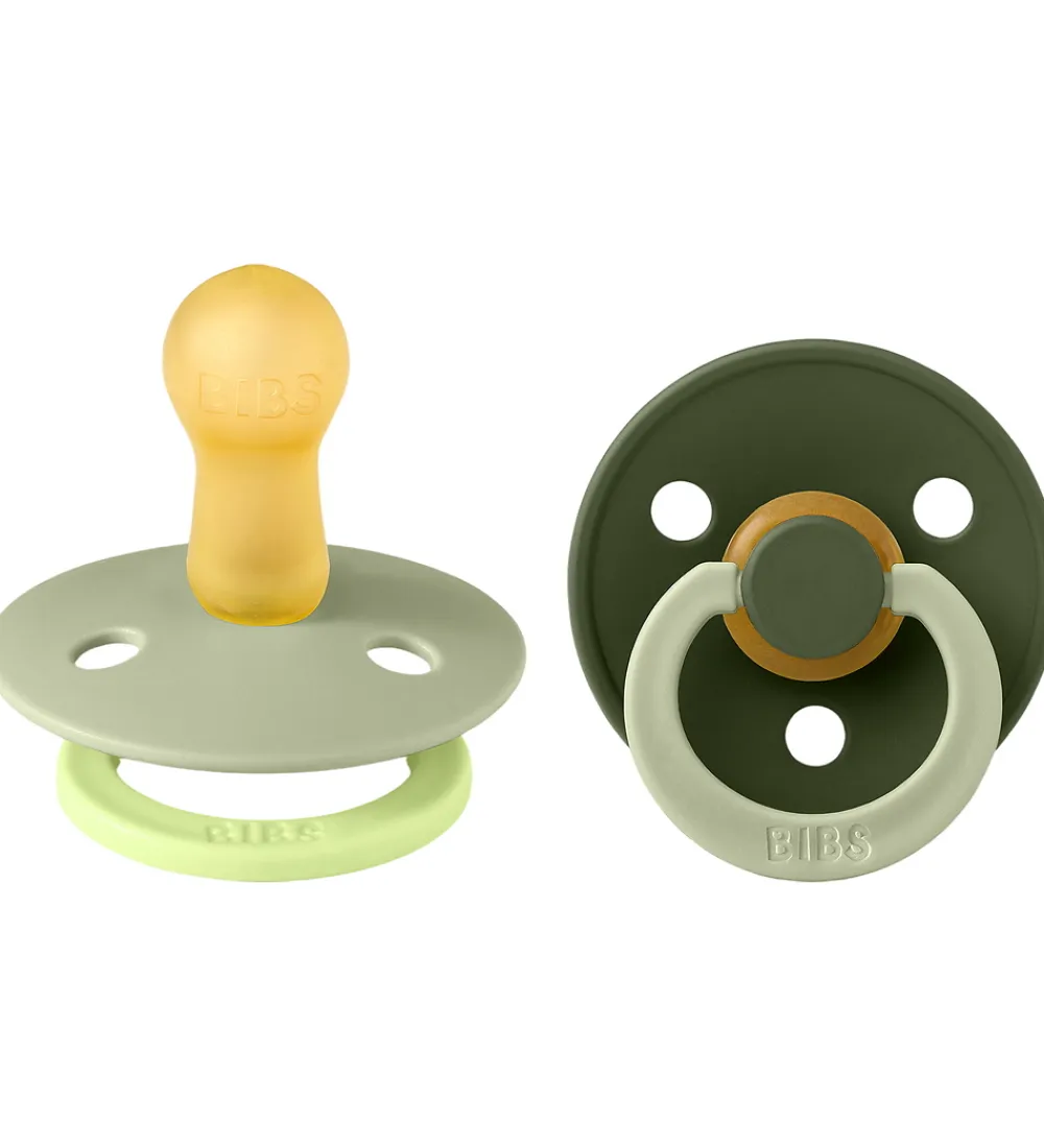 BIBS Sutter*Colour Sutter - Str. 2 - 2-pak - Rund - Sage Hunter Green
