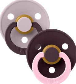 BIBS Sutter*Colour Sutter - Str. 1 - 2-pak - Rund - Dusky Lilac Plum
