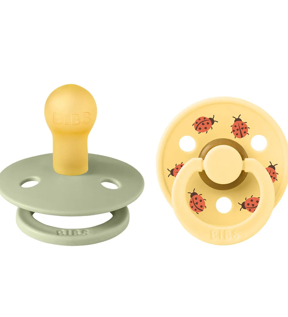 Sutter-BIBS Colour Sutter - Str. 1 - 2-pak - Rund - Sage Mix