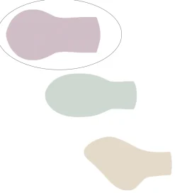 Sutter-BIBS Colour Sutter - Str. 1 - 2-pak - Rund - Sage Mix