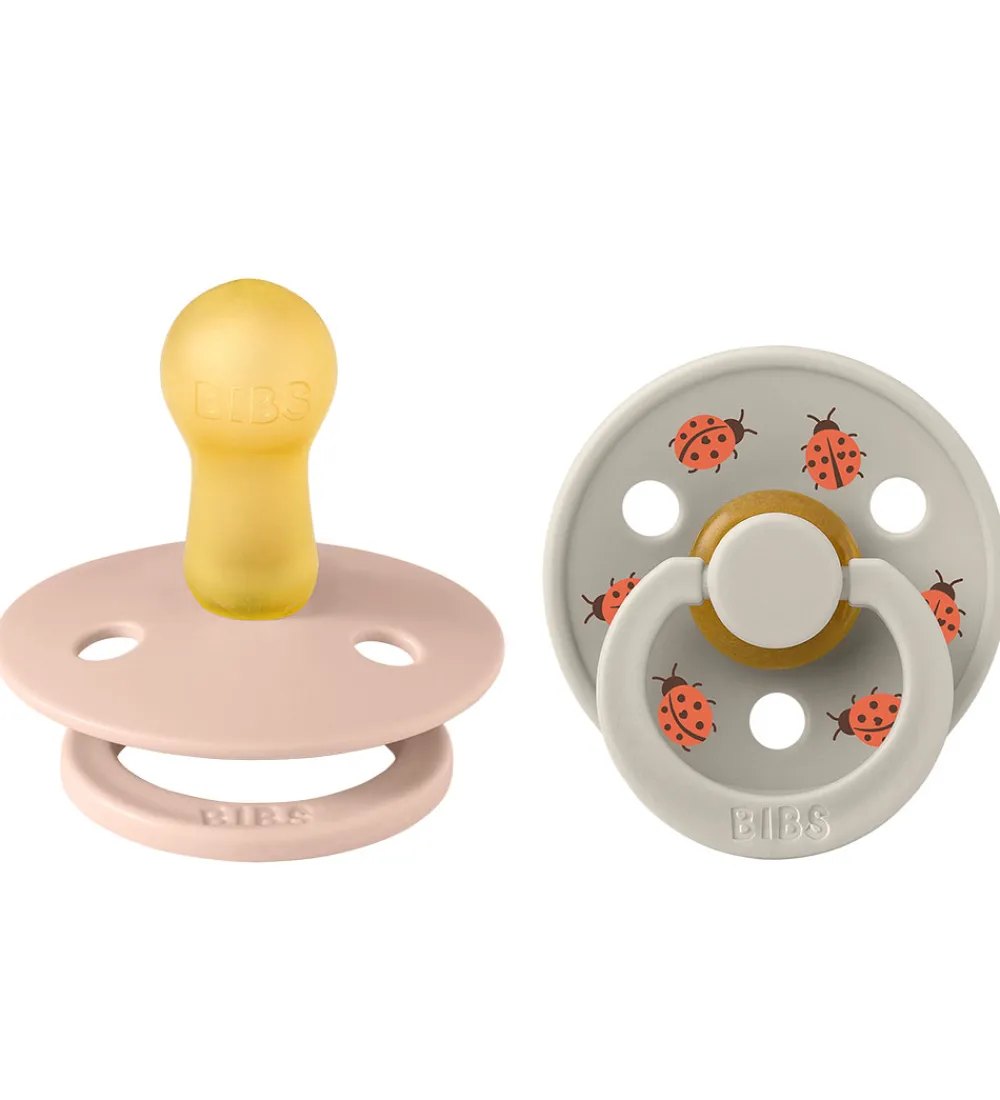 Sutter-BIBS Colour Sutter - Str. 2 - 2-pak - Rund - Blush Mix