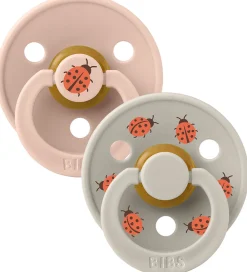 Sutter-BIBS Colour Sutter - Str. 2 - 2-pak - Rund - Blush Mix