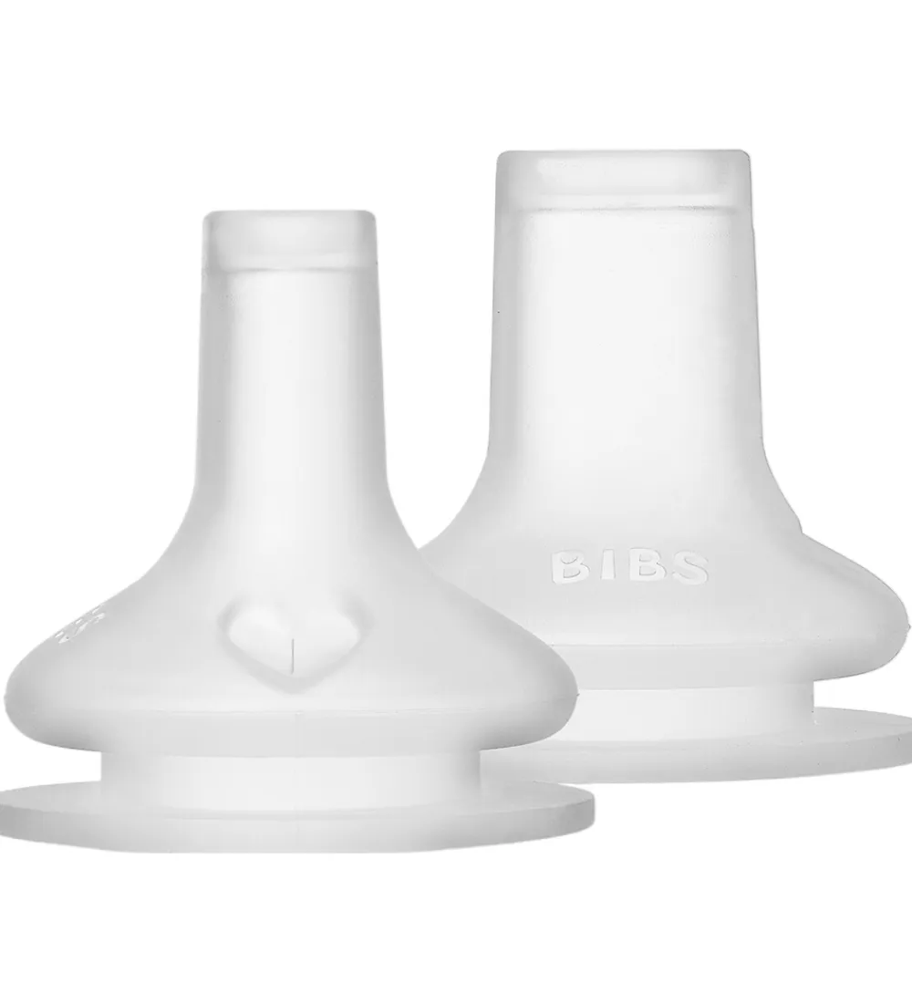 Sutter|Sutteflasker-BIBS Flaskesutter - 2-pak - Silikone
