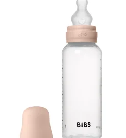 BIBS Sutteflasker|Amning*Sutteflaske - 270 ml - PP/Silikone - Blush