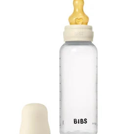 Sutteflasker|Amning-BIBS Sutteflaske - 270 ml - PP/Naturgummi - Ivory