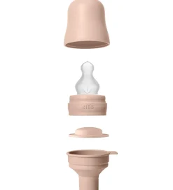 Sutteflasker|Amning-BIBS Sutteflaske - 150 ml - PP/Silikone - Blush