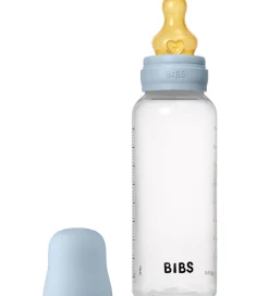 BIBS Sutteflasker|Amning*Sutteflaske - 270 ml - PP/Naturgummi - Baby Blue