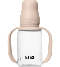 BIBS Sutteflasker|Spisetid*Sutteflaske m. Håndtag - 150 ml - Blush