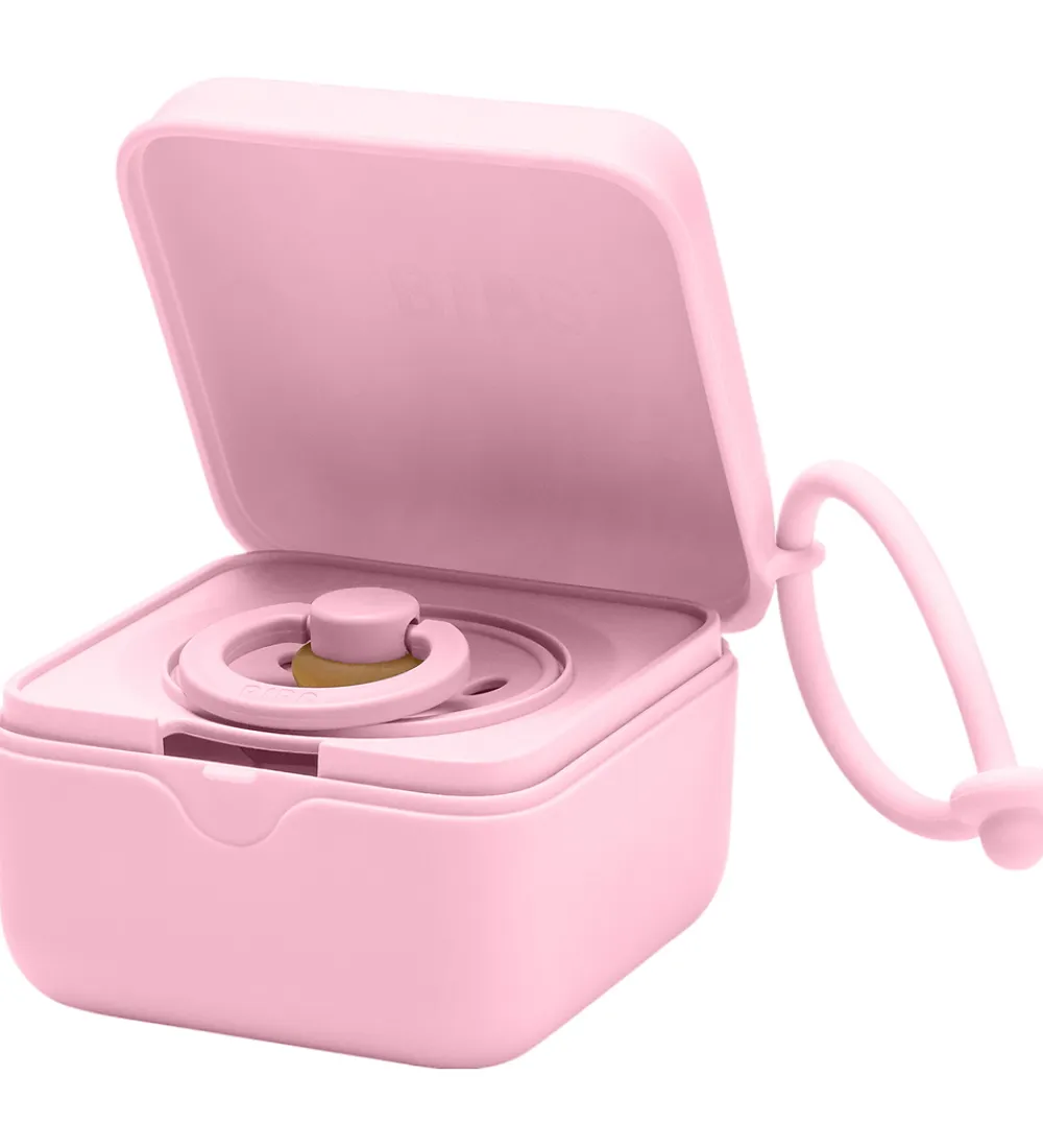 BIBS Bokse Og Kasser|Opbevaring*X Liberty Sutteboks - 7x7 cm - Baby Pink