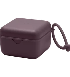 BIBS Bokse Og Kasser|Opbevaring*X Liberty Sutteboks - 7x7 cm - Plum