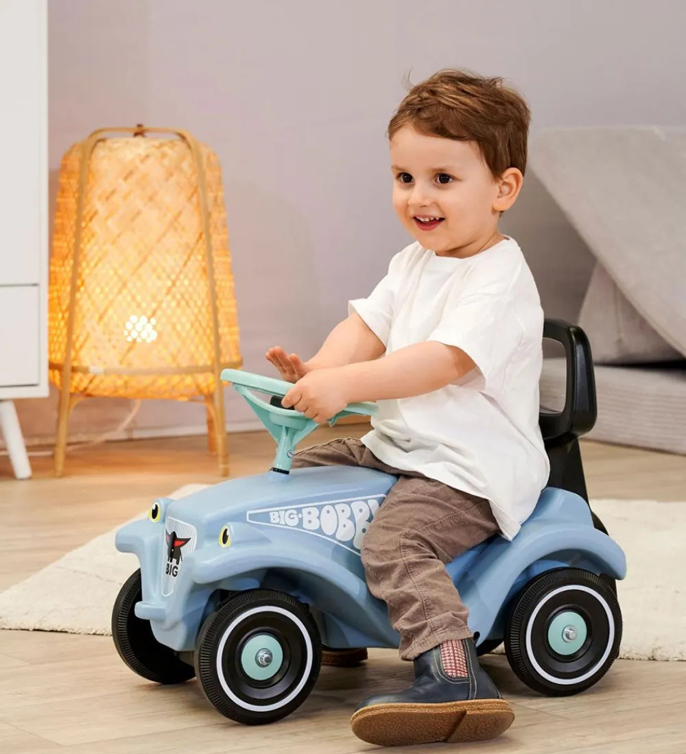 Udeleg Og Udendørs Legetøj|Gåvogne-BIG Bobby Car - Bundle + Walker - Blå