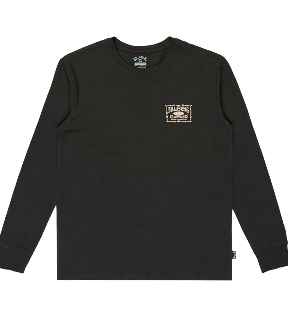 T-Shirts-Billabong Bluse - Double Spread - Washed Black