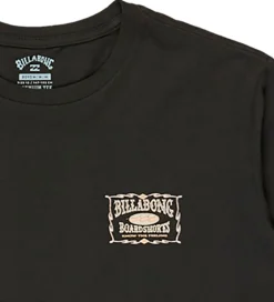 T-Shirts-Billabong Bluse - Double Spread - Washed Black