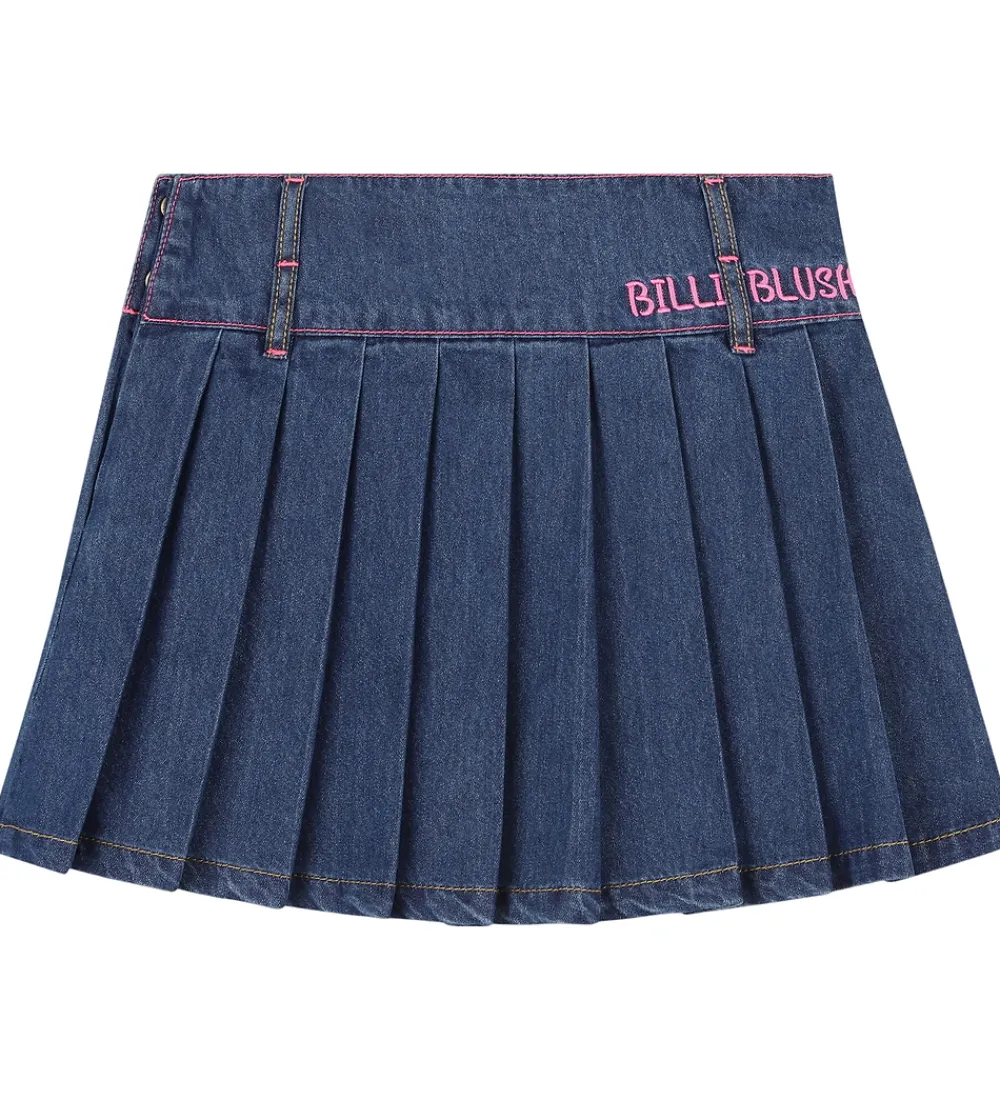 Nederdele-Billieblush Nederdel - Denim Blue