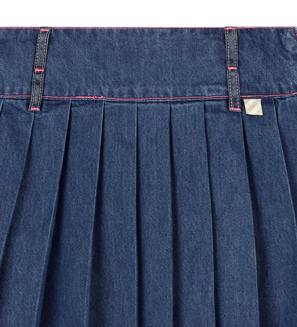 Nederdele-Billieblush Nederdel - Denim Blue