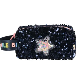 Billieblush Skole|Penalhuse*Penalhus - Navy m. Palietter