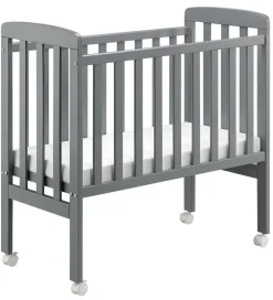 Senge-Bino Bedside Crib - By-My-Side - 90x46x88 cm - Grå