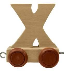 Fødselsdagstoge|Bogstaver-Bino Toys Navnetog - Træ - 5 cm - X