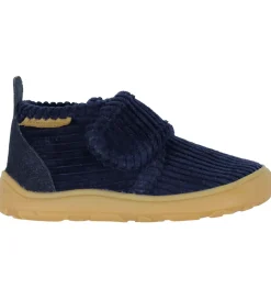 Bisgaard Hjemmesko*Hjemmesko - Barefoot - Navy Corduroy