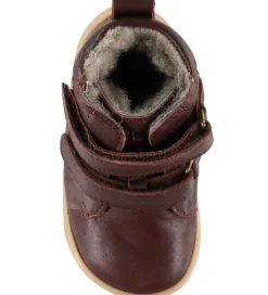 Vinterstøvler-Bisgaard Vinterstøvler - Barefoot - Helmut - Tex - Dark Brown