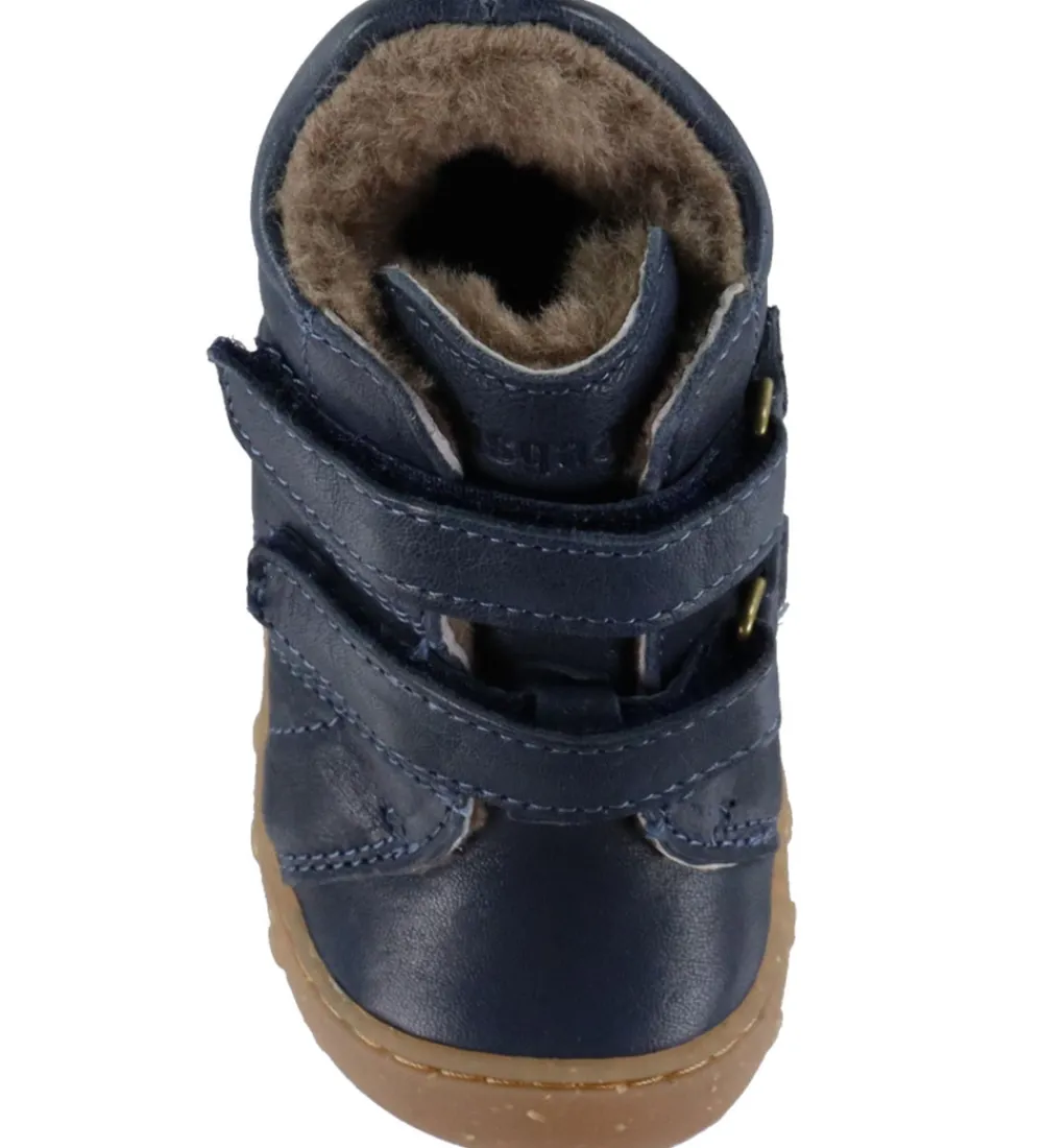 Bisgaard Vinterstøvler*Vinterstøvler - Barefoot - Hale - Navy