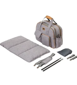 Senge|Pusletasker-Bizzi Growin Pusletaske/Rejseseng - POD - Windsor Grey