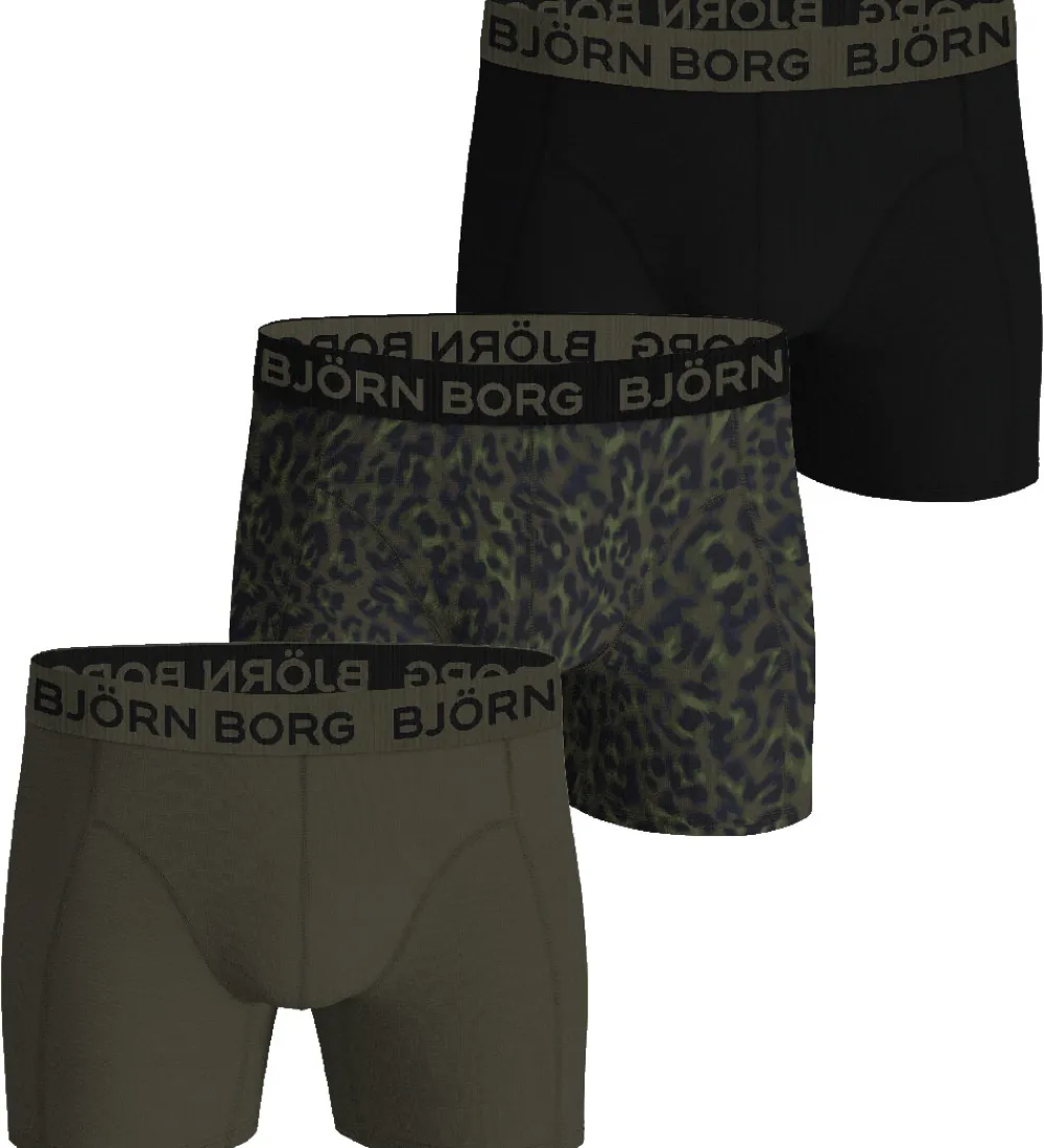Undertøj-Björn Borg Boxershorts - 3-Pak - Multipack