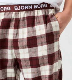 Nattøj-Björn Borg Pyjamas Bukser - Forest Tartan