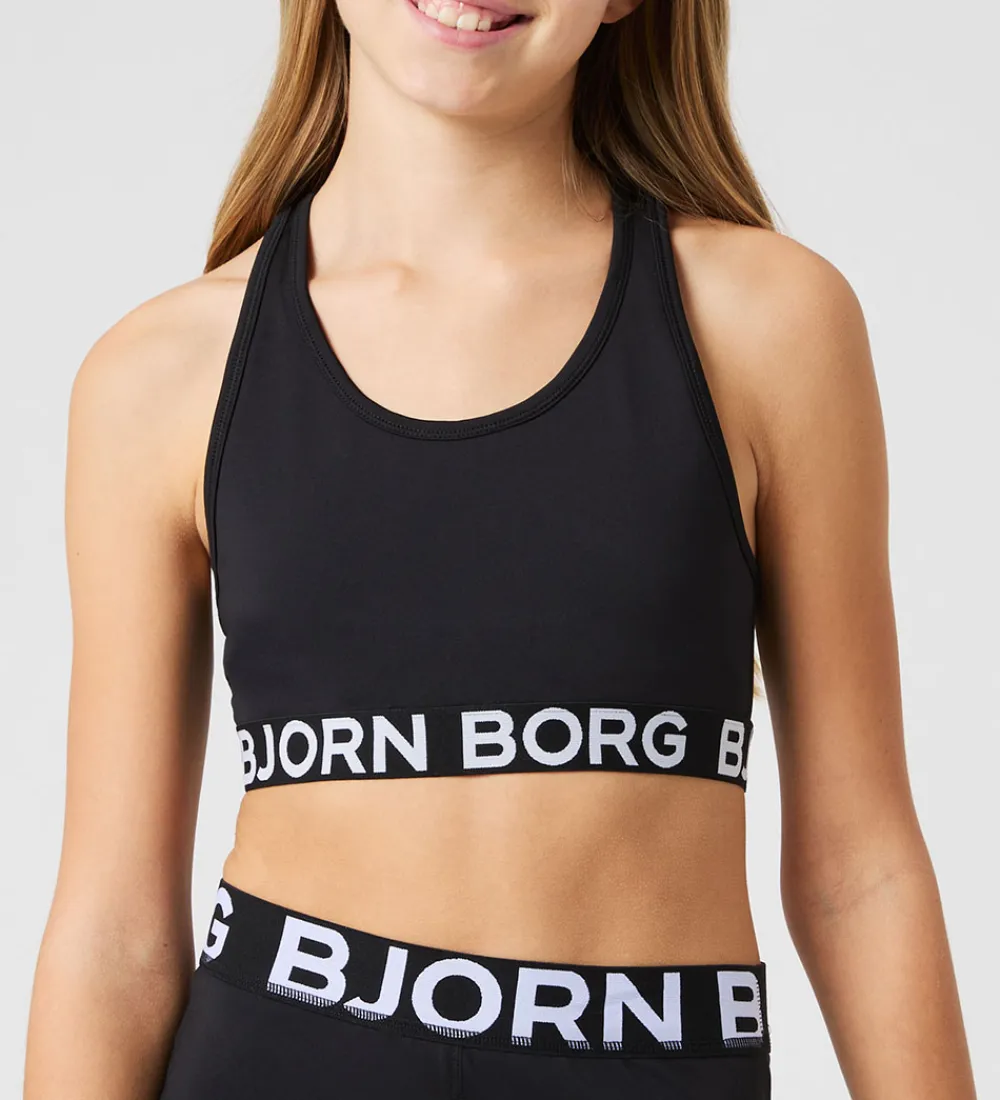 T-Shirts Og Toppe|Træning Og Gymnastik-Björn Borg Sports Top - Black