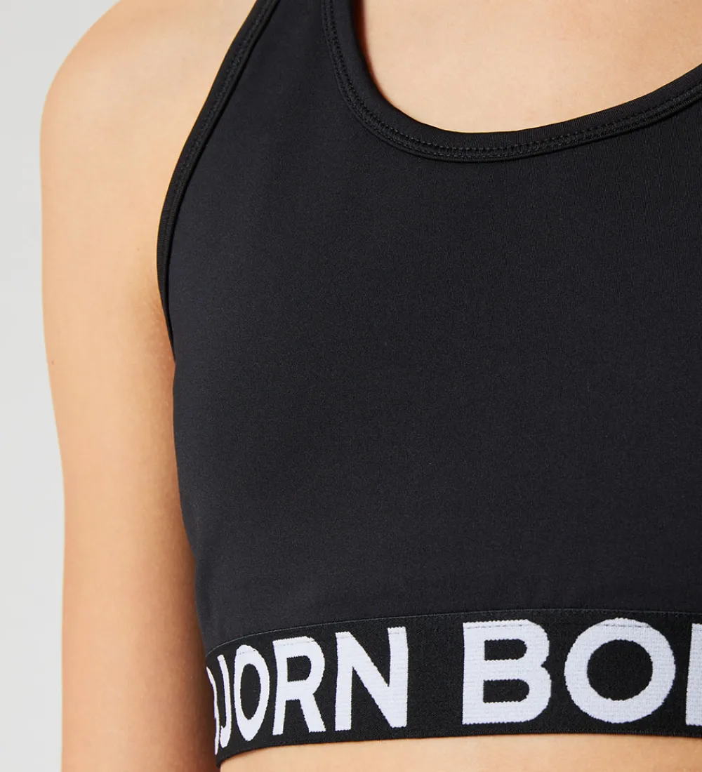 T-Shirts Og Toppe|Træning Og Gymnastik-Björn Borg Sports Top - Black