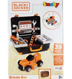 Legeværktøj-Black & Decker Legetøj - Værktøjskasse - 39 Dele