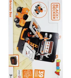 Legeværktøj-Black & Decker Legetøj - Værktøjskasse - 39 Dele
