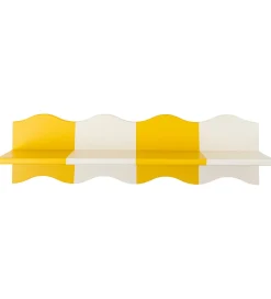 Børneværelset|Hylder-Bloomingville Hylde - 80 cm - Bubbi - Gultsribet