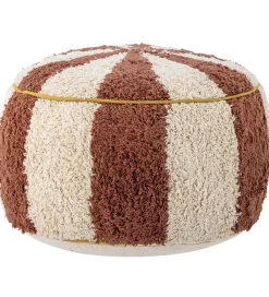 Puffer-Bloomingville Mini Puf - 44x26 cm - Charoline - Brun