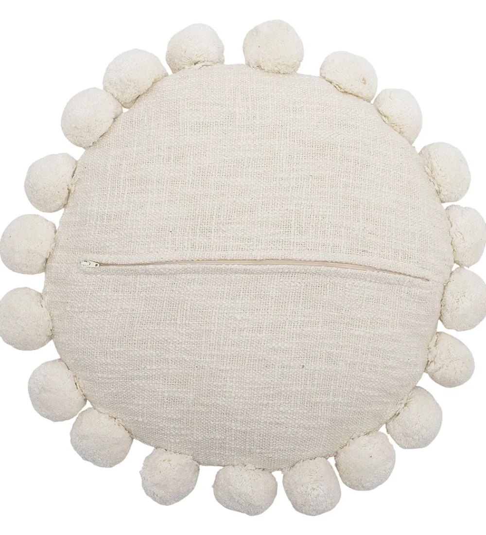 Pyntepuder-Bloomingville Pude - Ø40 cm - Agnes Pude - Natur