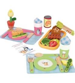 Bluey Rolleleg|Legemad*Legemad - Træ - 32 Dele - Dine With