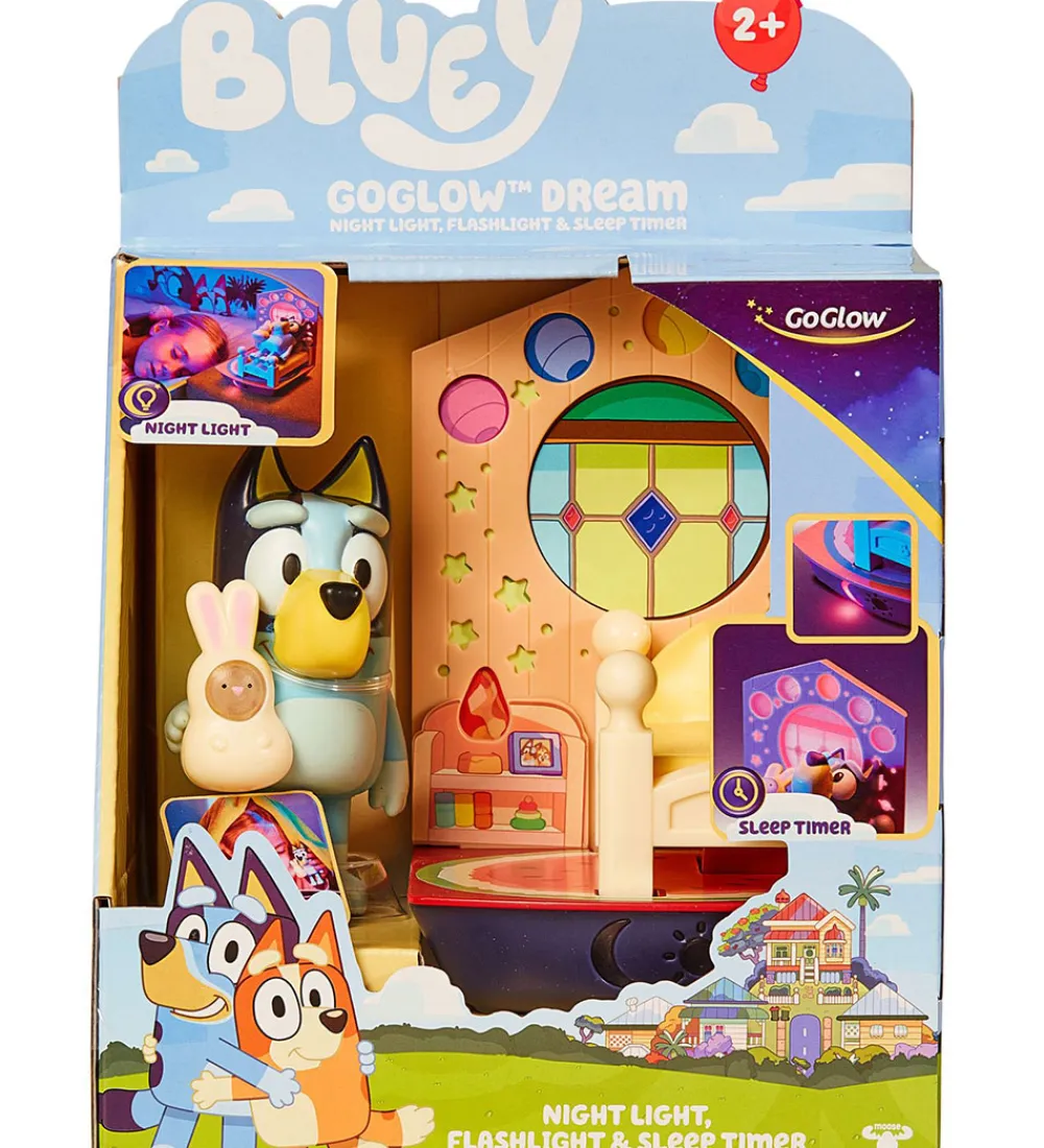Natlamper|Lamper-Bluey Natlampe - GoGlow Dream - 3-i-1