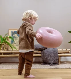 Tumledyr|Motorisk Legetøj-bObles Donut - Lille - 35x18 cm - Dusty Rose
