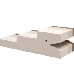 Tumledyr|Motorisk Legetøj-bObles Krokodille - 60x24x18 cm - Sand Grey