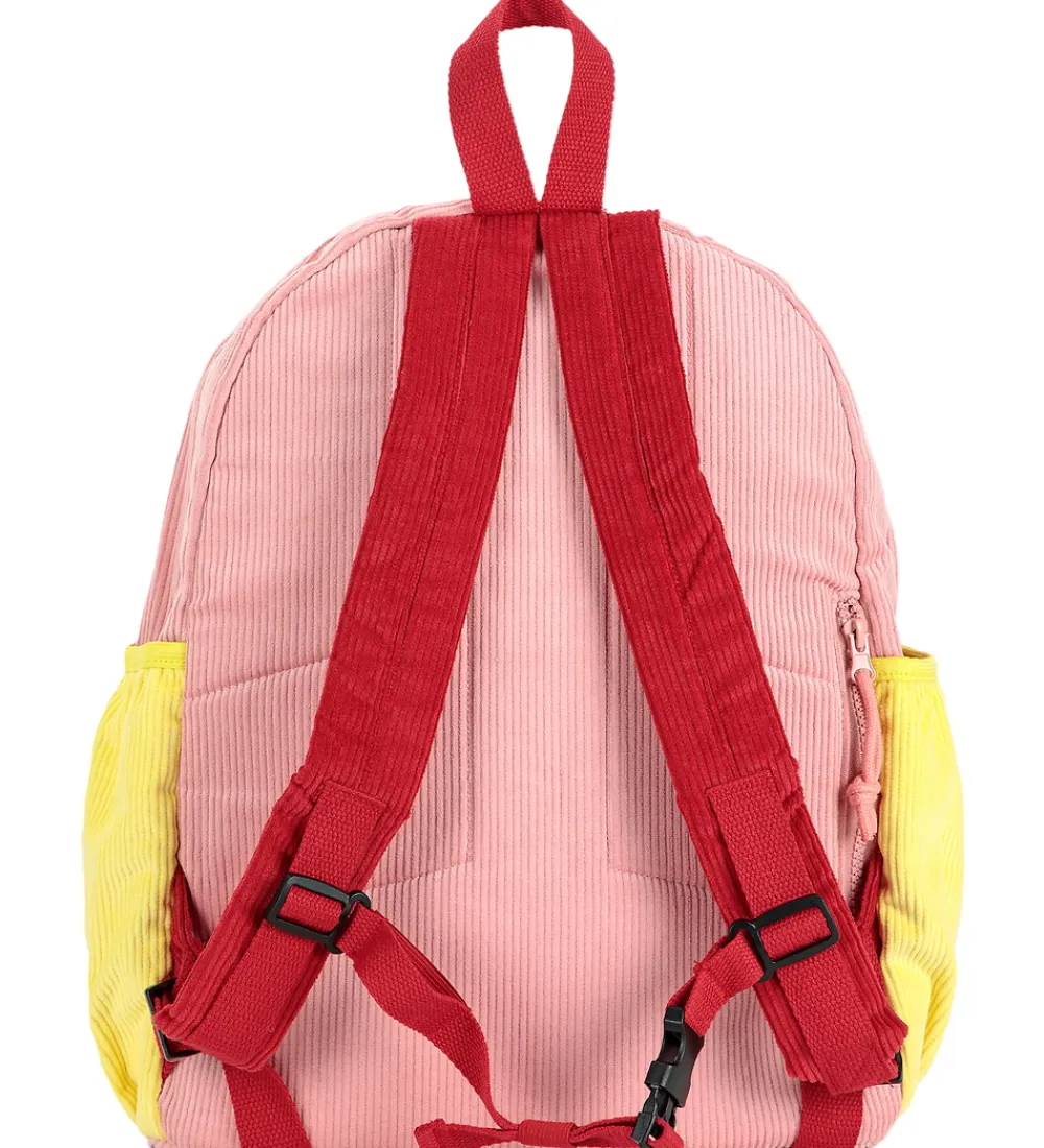 Skoletasker|Skole-Bobo Choses Skoletaske - Fløjl - Color Block