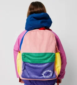 Skoletasker|Skole-Bobo Choses Skoletaske - Fløjl - Color Block