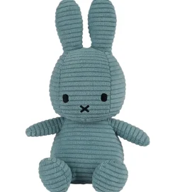 Bamser-Bon Ton Toys Bamse - 23 cm - Miffy ECO Corduroy - Aviator Blue